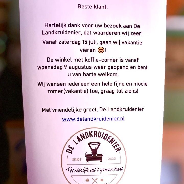 Zegt het voort, zegt het voort….☺️