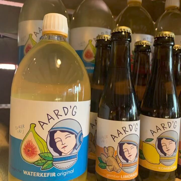 Nieuwe voorraad 🤩! Kombucha en Kefir !