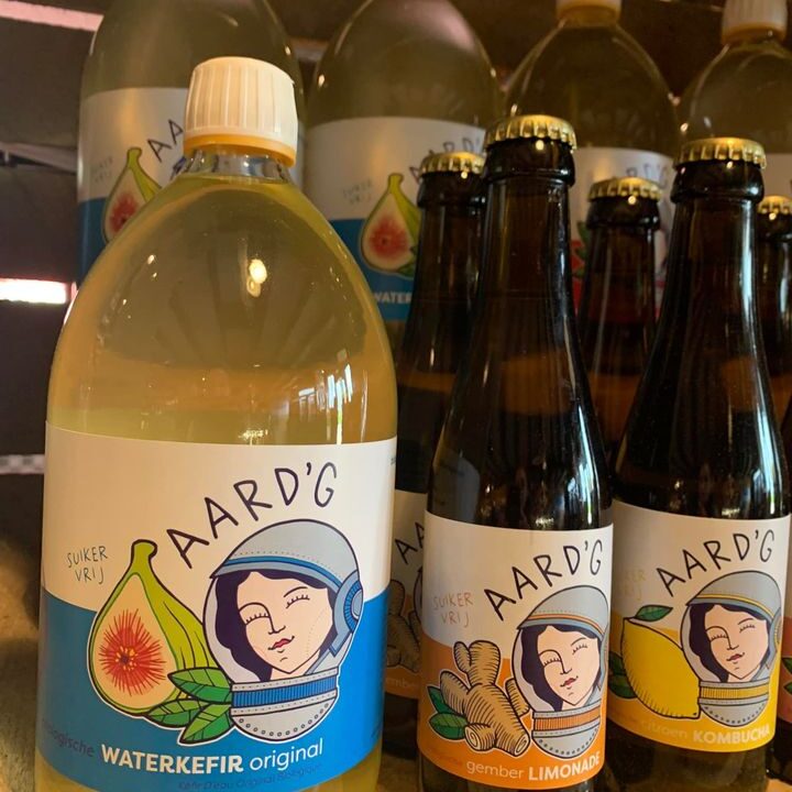 Nieuwe voorraad 🤩🤩🤩!!!!Kombucha en Kefir , heerlijk verfrissend én gezond.