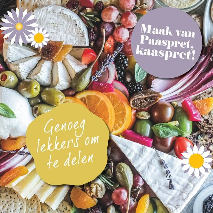 PASEN…Heerlijk samen ontbijten, brunchen, lunchen, borrelen en dineren.  Kaas past overal en altijd! Onze Cum Laude kaas, winnaar van een gouden medaille, bijvoorbeeld smaakt zó goed die moet je echt komen proeven.Daarnaast hebben we echte boerenkazen, bijzondere kruidenkazen, buitenlandse kazen, kaasbegeleiders en nog veel meer lekkere delicatessen.Laat je verrassen en kom langs bij De Landkruidenier in Zevenhoven.Geopend van woensdag t/m zaterdag van 9 tot 17 uur.#treur#landwinkel#lekkerderbijdeboer#streekproducten