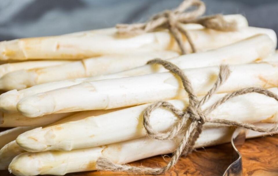 ASPERGES…Vanaf vandaag verse asperges!!!Vanochtend gestoken, in vochtige doek gerold en nu in de winkel verkrijgbaar.Heerlijk met Pasen , klassiek met gekookte eitje of juist verwerkt in een pasta met zalm….Graag tot ziens bij De Landkruidenier!